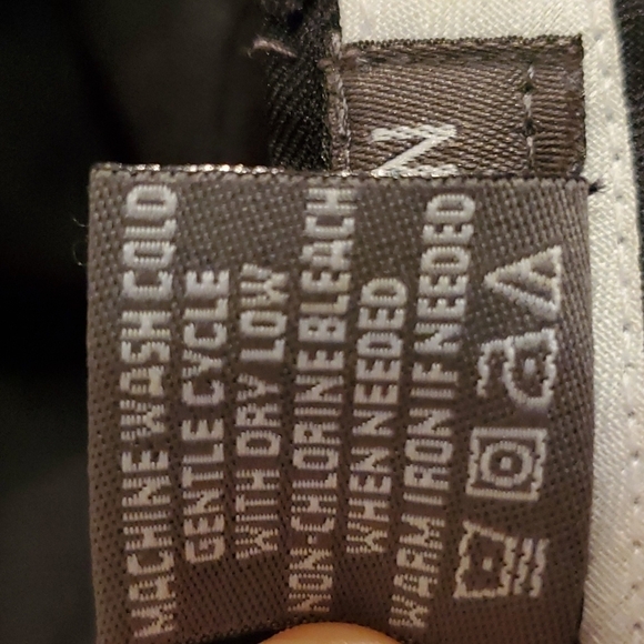 Michael Brandon Slacks Mens pants slim fit slacks size 32 L30 black Stripe print - Picture 11 of 12